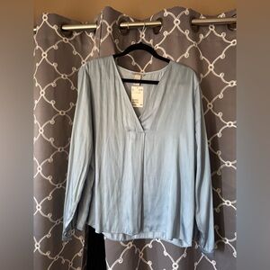 H&M Soft Blue Women's Blouse